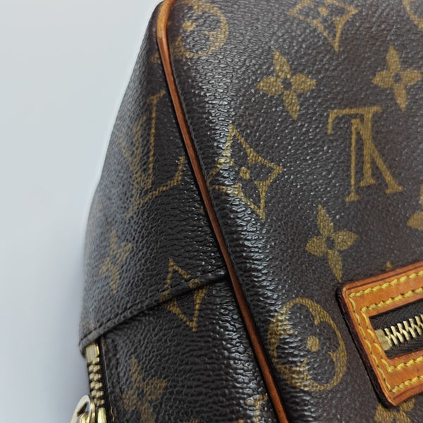 CITE Monogram Coated Canvas Brown