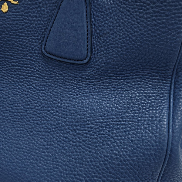 Calfskin Tote Bag Blue