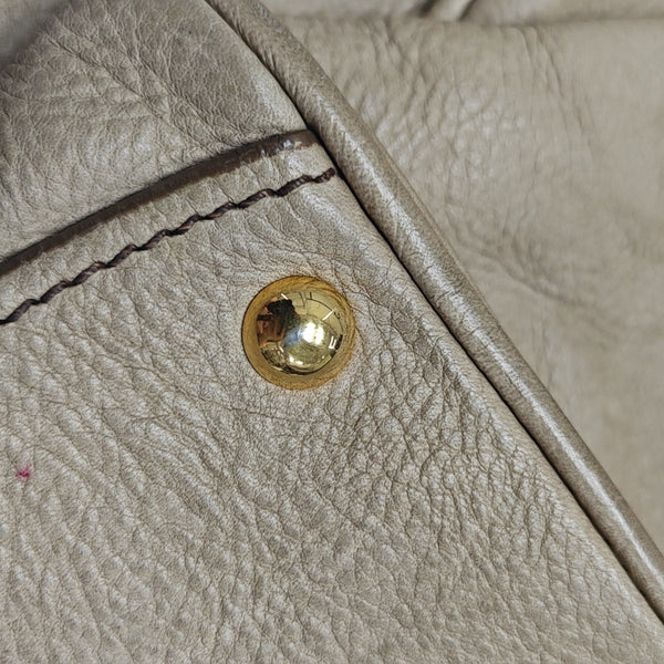 Calfskin Tote Bag Beige