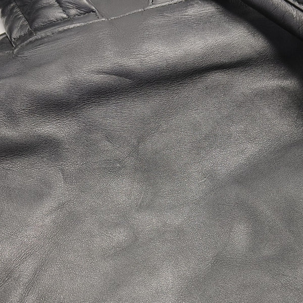 Calfskin Backpack Medium Black