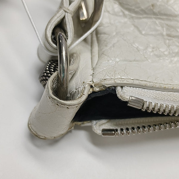 Le Cagole Mini Lambskin White