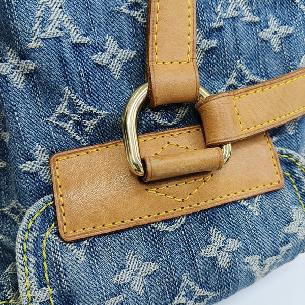 SAC AD Monogram Denim Blue