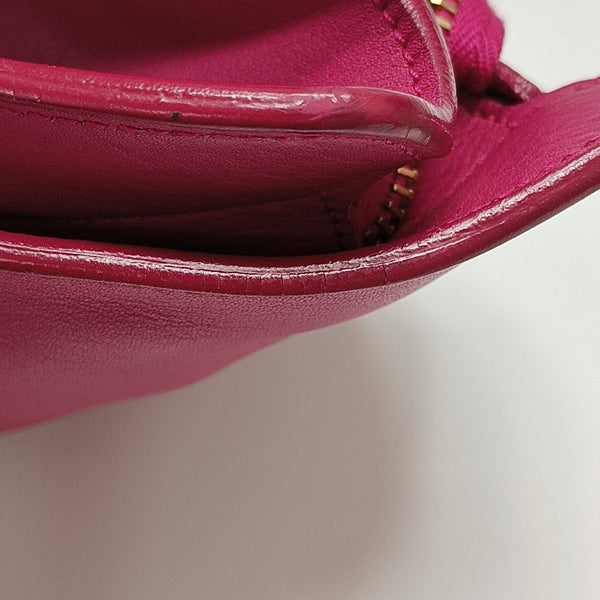 CHYC Y LIGNE Medium Calfskin Red