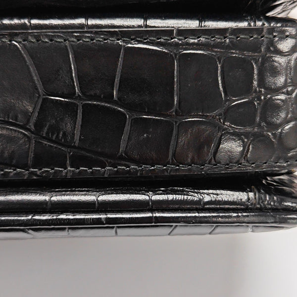 Sharp Calfskin Black