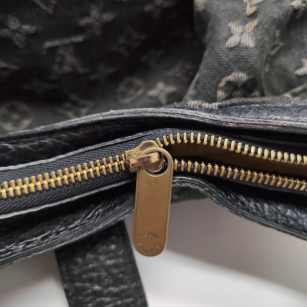 SOLAR Monogram Denim Black