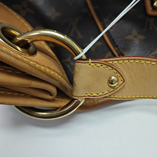 GALLIERA GM Monogram Coated Canvas Brown