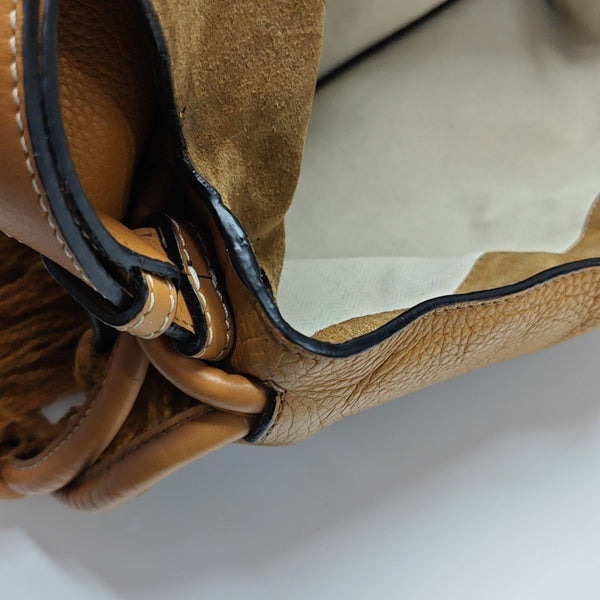 Calfskin Shoulder Bag Yellow