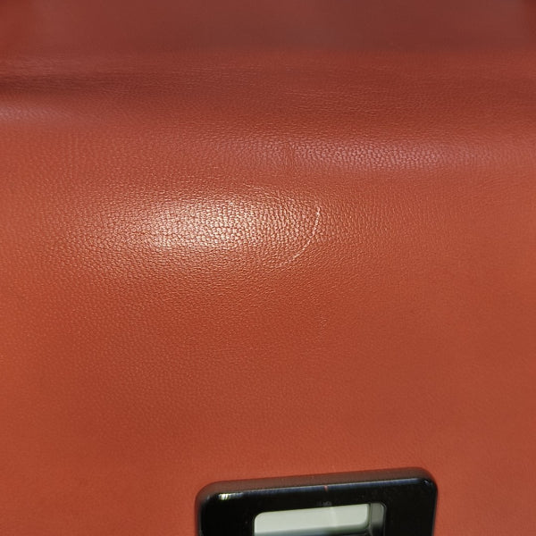 Leather Shoulder Bag Black