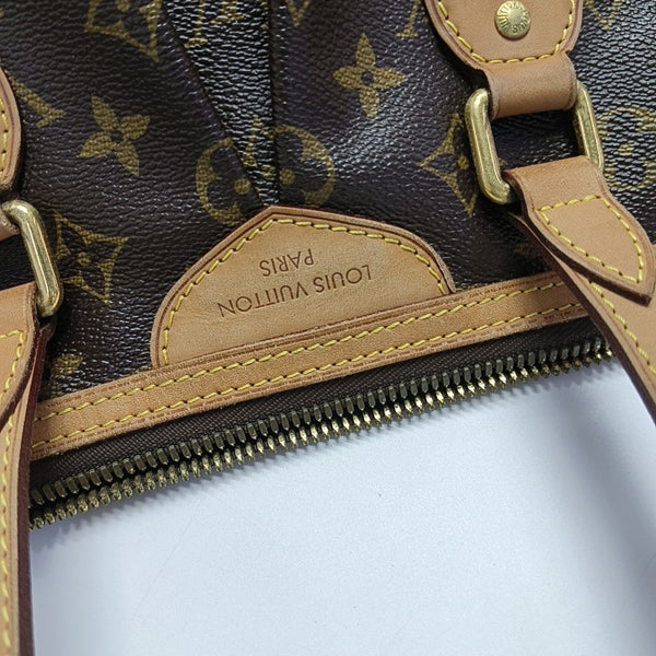 PALERMO PM Monogram Coated Canvas Brown