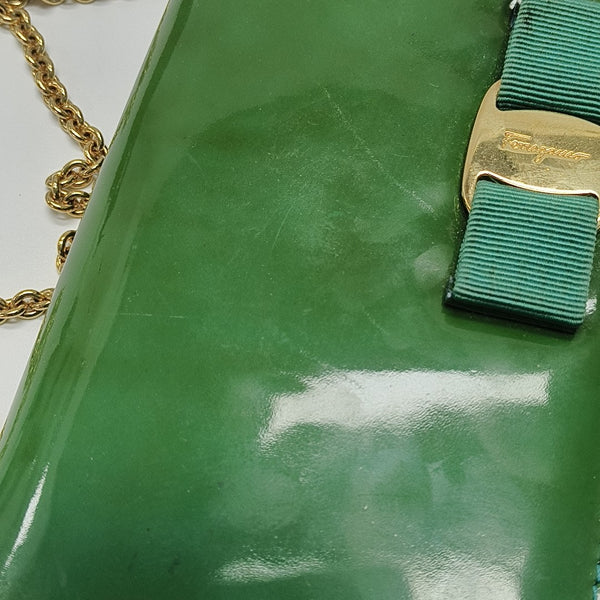 Ginny Calfskin Green