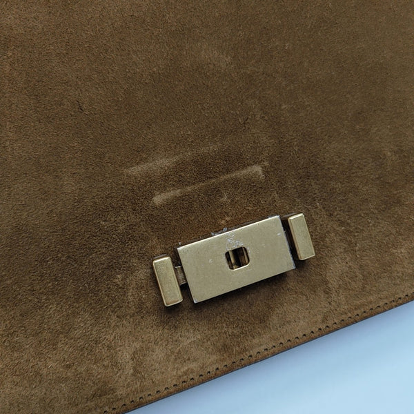 BELLECHASSE Medium Suede Brown