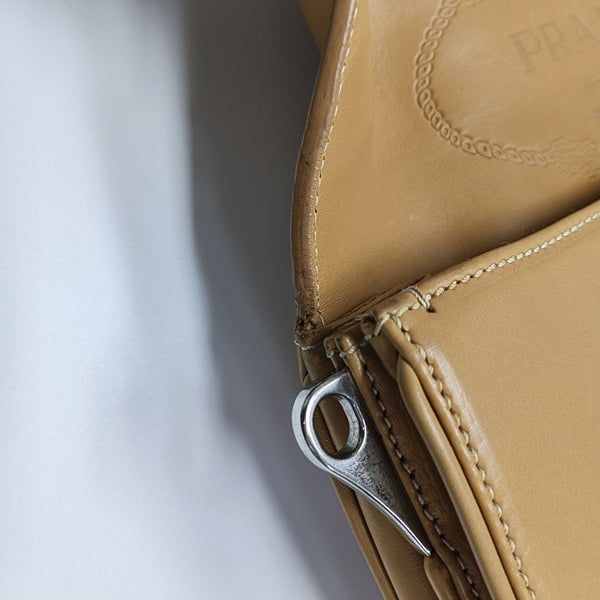Calfskin Shoulder Bag Yellow