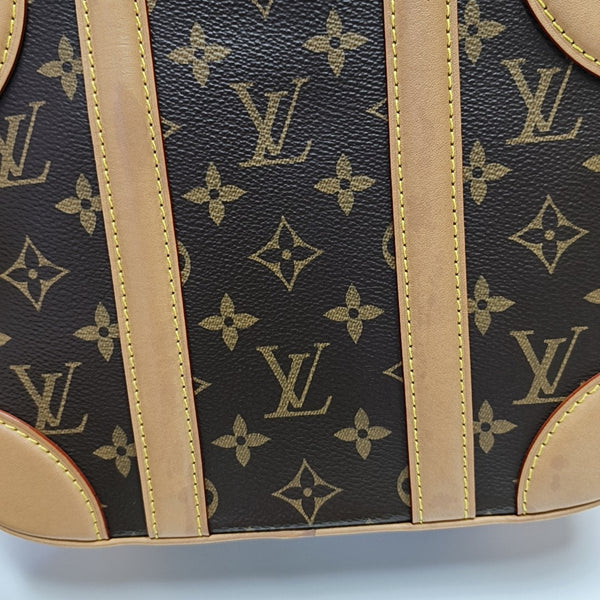 VALISETTE PM Monogram Coated Canvas Brown