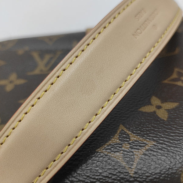 SAUMUR BB Monogram Coated Canvas Brown