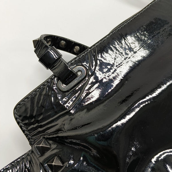 Rockstud Small Patent Leather Black