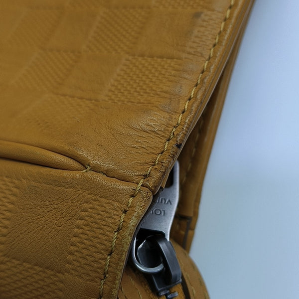 TADAO PM Damier Calfskin Yellow