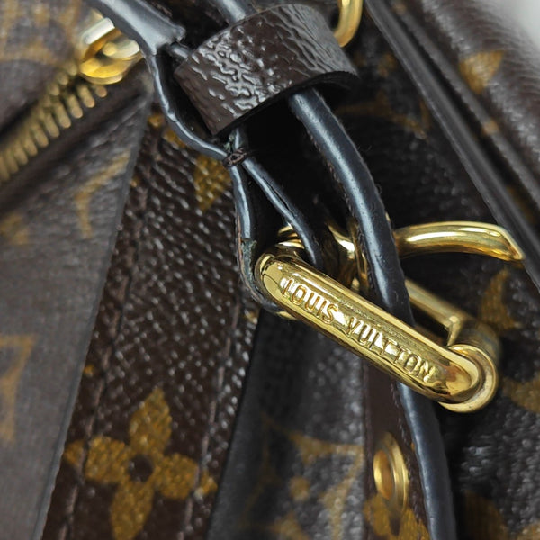 MÉTIS MM Monogram Coated Canvas Brown