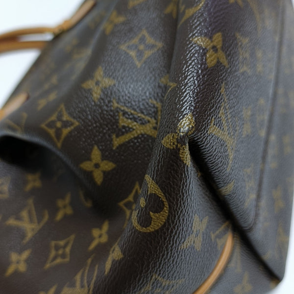 TURENNE GM Monogram Coated Canvas Brown