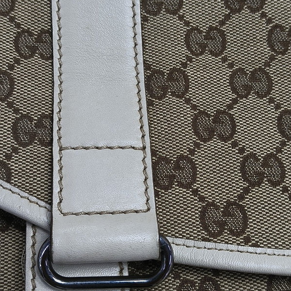 Monogram Canvas Crossbody Bag Large Black