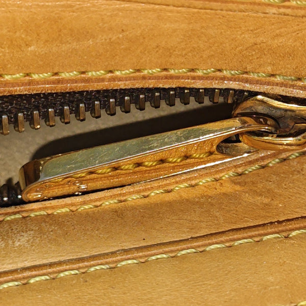 HUDSON MM Monogram Coated Canvas Brown
