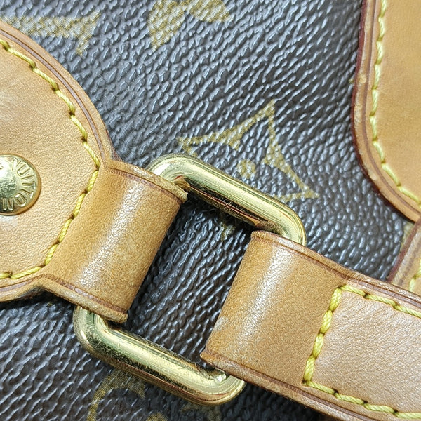 PALERMO PM Monogram Coated Canvas Brown