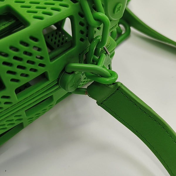 SOFT TRUNK Damier Rubber Green