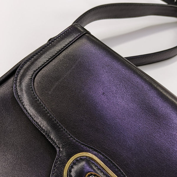 Calfskin Shoulder Bag Black