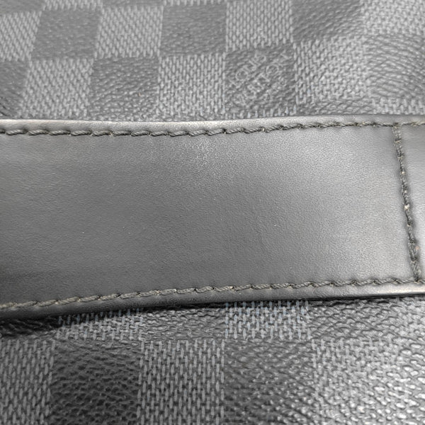 PORTE-DOCUMENTS Damier Coated Canvas Blue