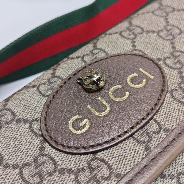 Neo Vintage Monogram Coated Canvas Beige
