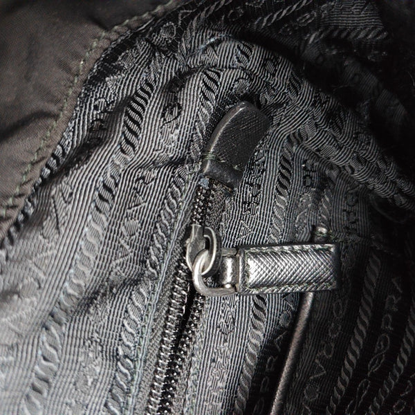 Nylon Backpack Black