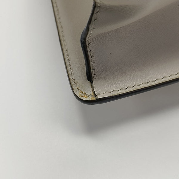 Sylvie Mini Calfskin White