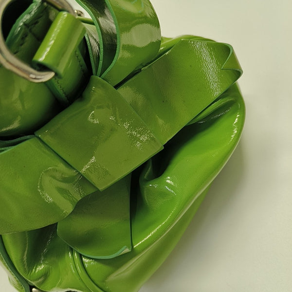 Bow Calfskin Green