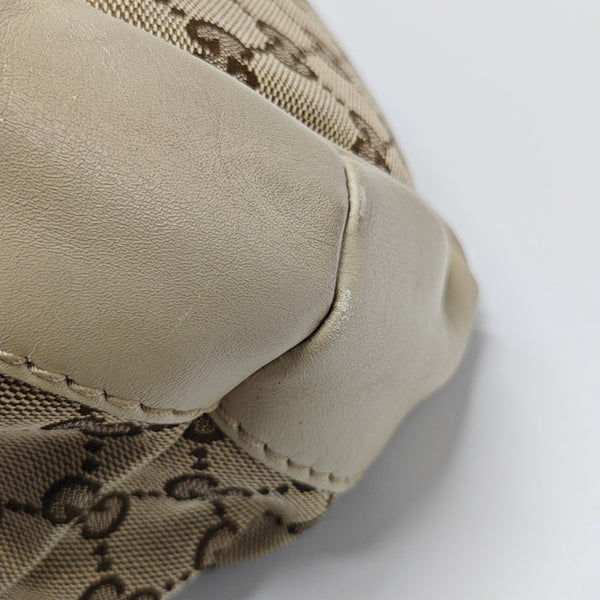 Sukey Monogram Canvas Beige