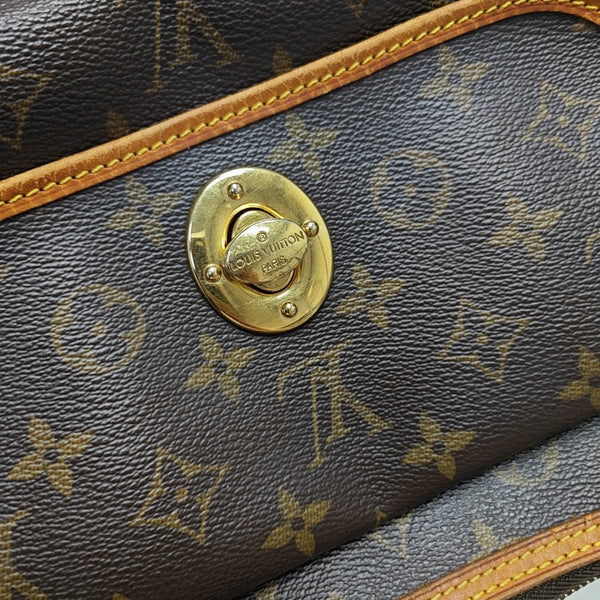 TIKAL GM Monogram Coated Canvas Brown