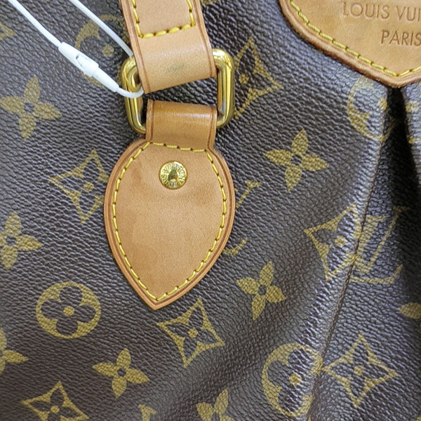 PALERMO PM Monogram Coated Canvas Brown