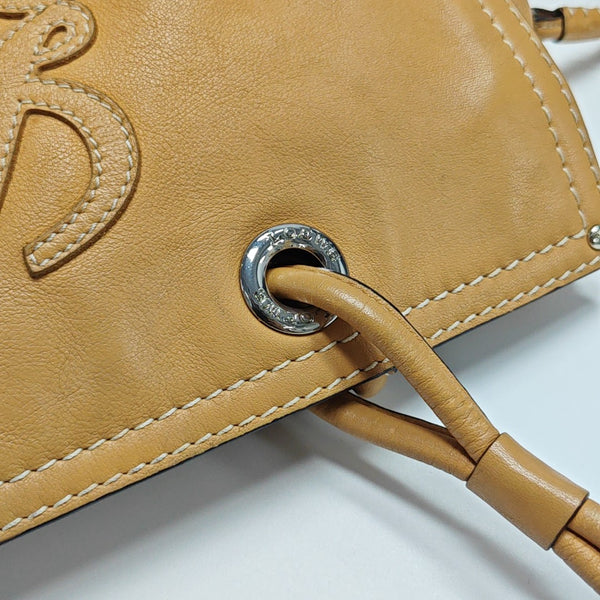 Quilted Calfskin Tote Bag Yellow