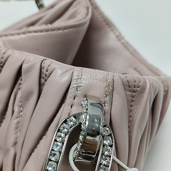 Matelassé Quilted Lambskin Pink