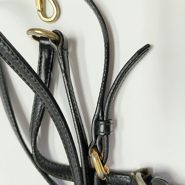 Matelassé Quilted Calfskin Black
