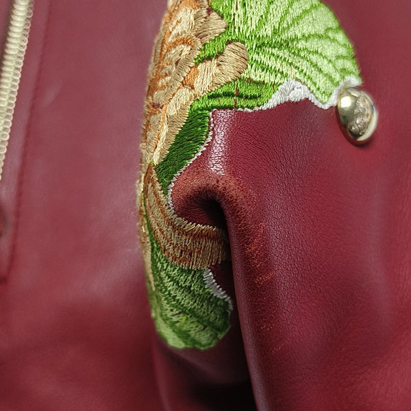 Sophia Calfskin Red