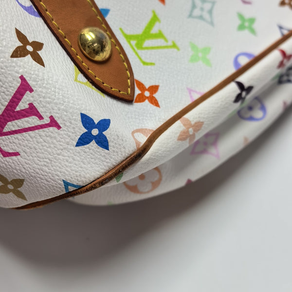 LV × TM RITA Monogram Coated Canvas White