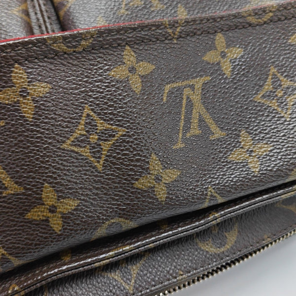 VIVA CITE Monogram Coated Canvas Brown