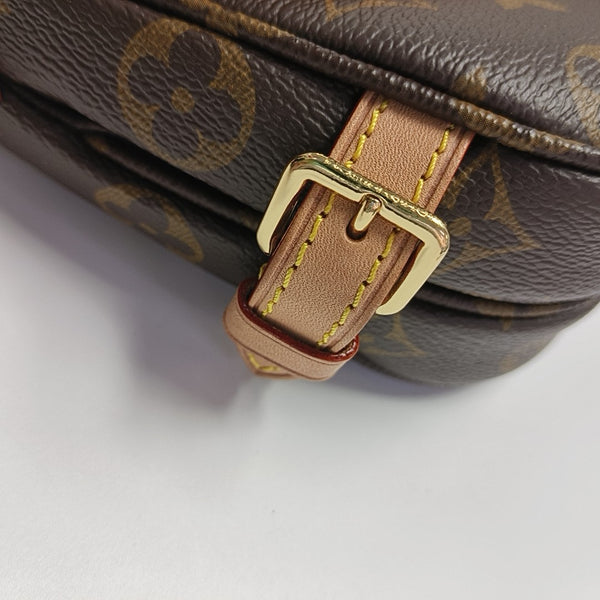 SAUMUR BB Monogram Coated Canvas Brown