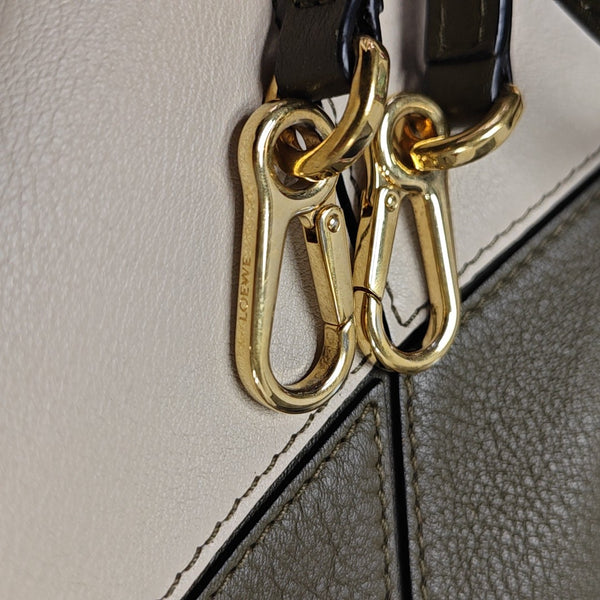 Puzzle Mini Calfskin Multicolor