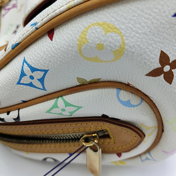 LV × TM PRISCILLA Monogram Coated Canvas White