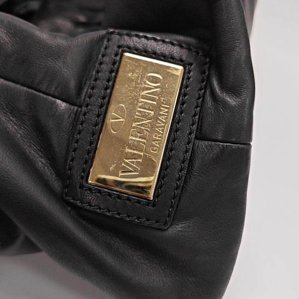Lambskin Tote Bag Black