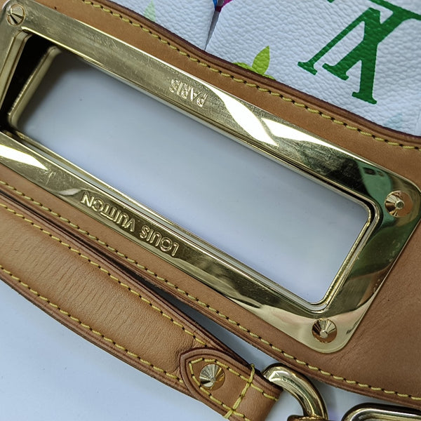LV × TM JUDY PM Monogram Coated Canvas White