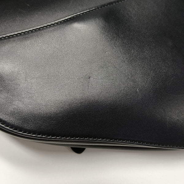 Saddle Small Calfskin Black