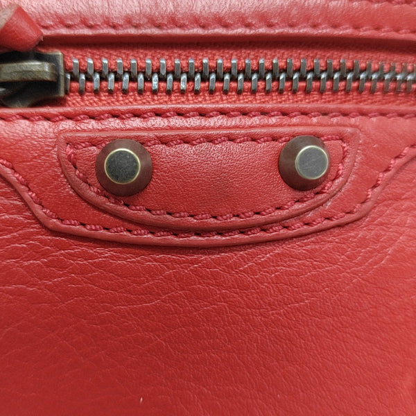 Papier Calfskin Red