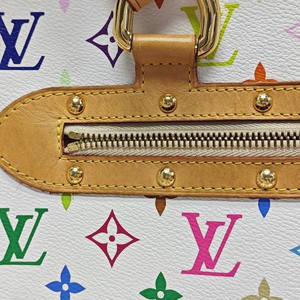 LV × TM RITA Monogram Coated Canvas White