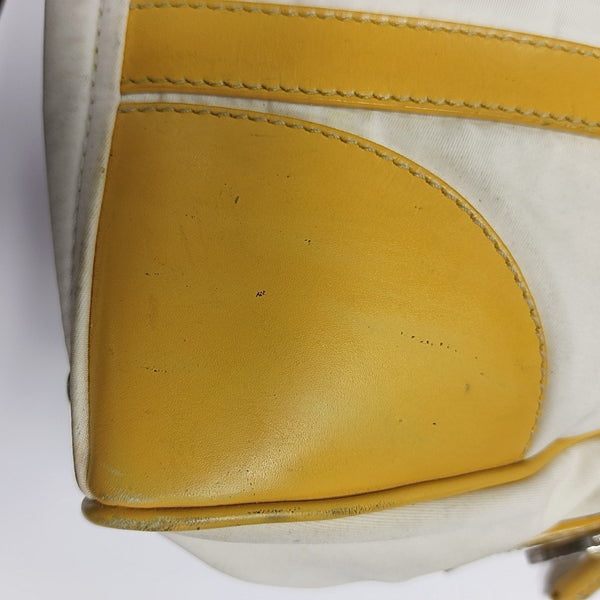 Nylon Top Handle Bag Multicolor